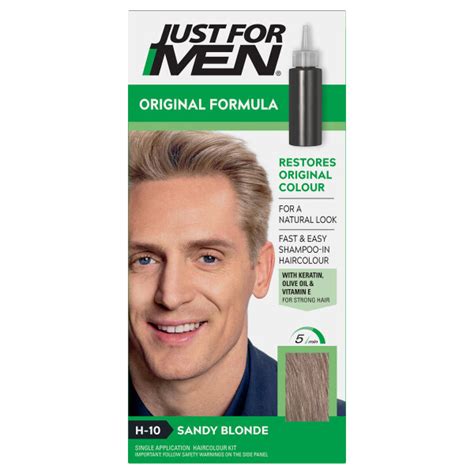 blonde just for men|just for men light blonde.